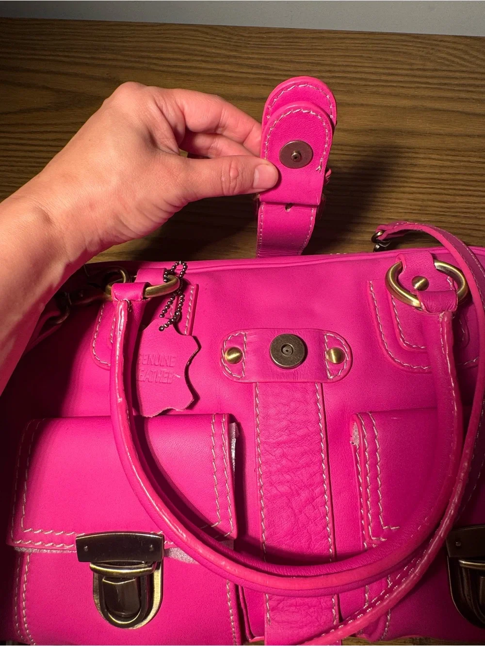 Hot Pink Women's Cargo Handbag - Bloomingdale’s